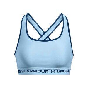 Under Armour Crossback Mid Compression Sports Bra 2XL Teal Blue